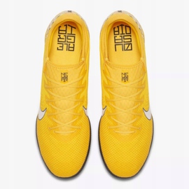 Nike Mercurial Vapor 12 Neymar Pro Ic M AO4496-710 futballcipő sokszínű sárga 2