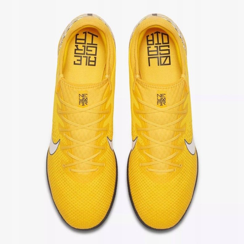 Nike Mercurial Vapor 12 Neymar Pro Ic M AO4496-710 futballcipő sokszínű sárga 2