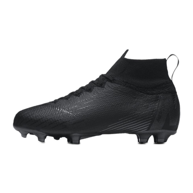 Nike Mercurial Superfly 6 Elite Fg Jr AH7340-001 futballcipő fekete fekete 1