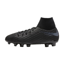 Nike Hypervenom Phantom 3 Academy Df Fg Jr AH7287-001 futballcipő fekete fekete 1