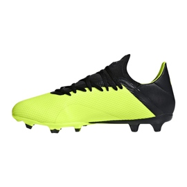 Adidas X 18.3 Fg M DB2183 futballcipő sárga sárga 1 Adidas X 18.3 Fg M DB2183 futballcipő sárga sárga 1