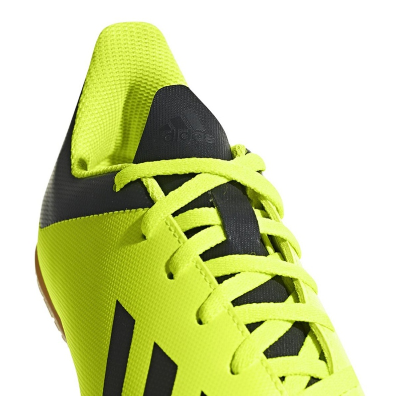 Adidas X Tango 18.4 In Jr DB2433 futballcipő sárga sárga 2