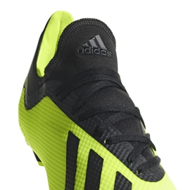 Adidas X 18.3 Sg M AQ0710 futballcipő sárga sárga 2