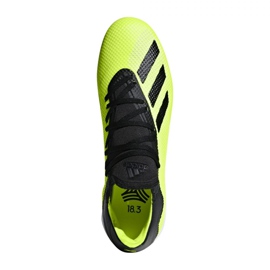 Adidas X Tango 18.3 In M DB2441 futballcipő sárga sárga 1