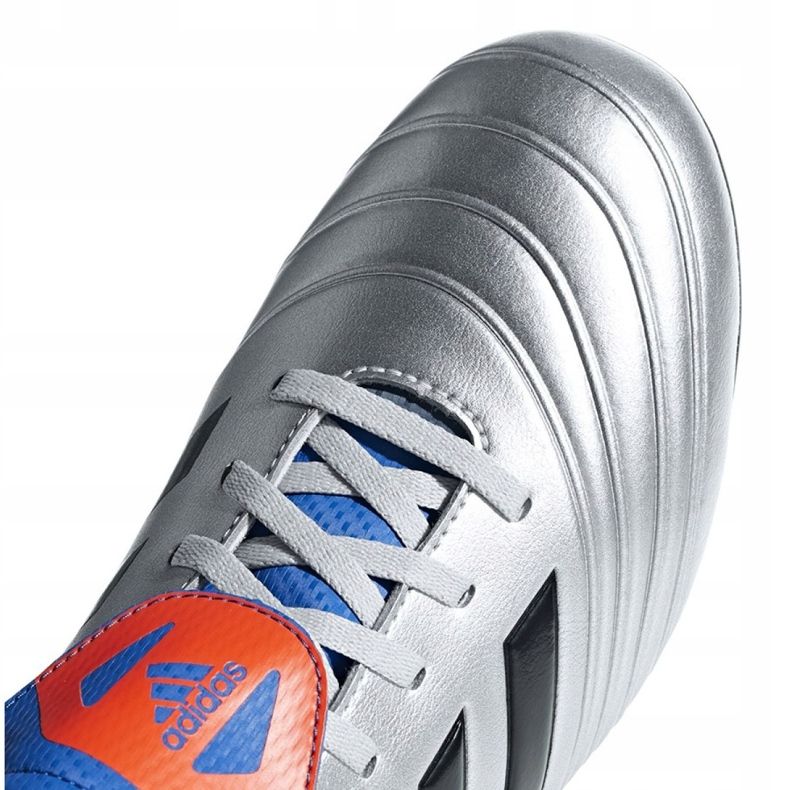 Adidas Copa 18.4 FxG M DB2458 futballcipő szürke ezüst 2 Adidas Copa 18.4 FxG M DB2458 futballcipő szürke ezüst 2