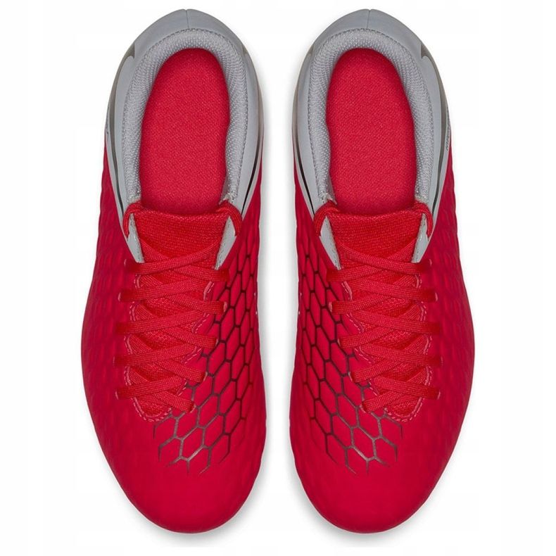 Nike Hypervenom Phantom 3Club Fg Jr AJ4146-600 futballcipő sokszínű piros 2