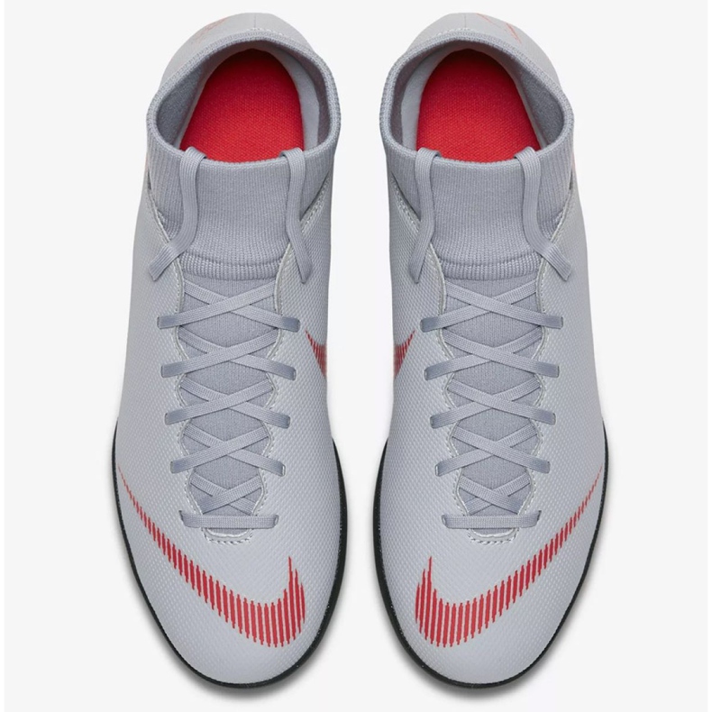 Nike Mercurial SuperflyX 6 Club Tf M AH7372-060 futballcipő szürke szürke 2