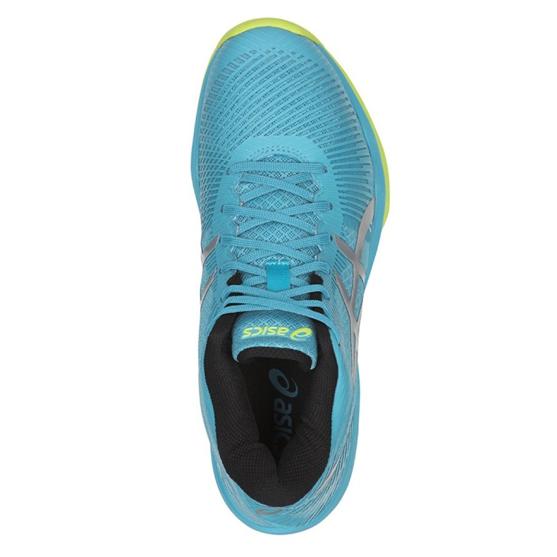 Asics Gel-Volley Elite Ff Mt M B750N-400 röplabda cipő sokszínű kék 2