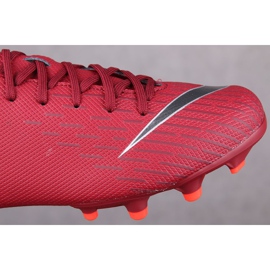 Nike Mercurial Vapor 12 Academy Gs Mg Jr AH7347-606 futballcipő piros piros 1 Nike Mercurial Vapor 12 Academy Gs Mg Jr AH7347-606 futballcipő piros piros 1