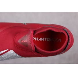 Nike Phantom Vsn Academy Df Fg M AO3258-606 futballcipő piros piros 2