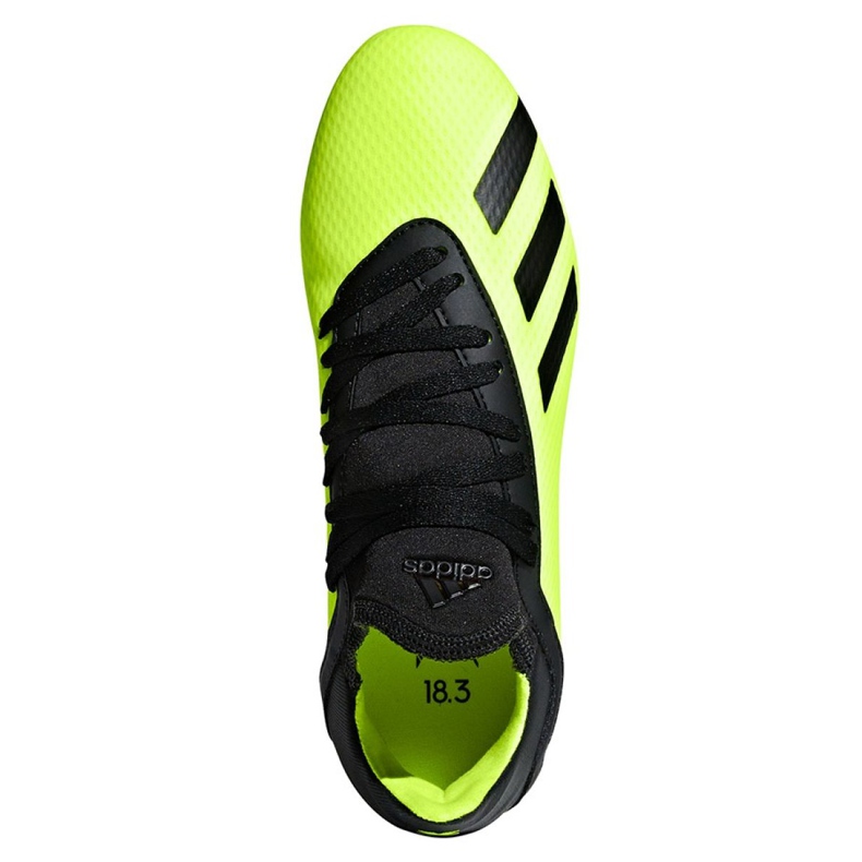 Adidas X 18.3 Fg Jr DB2418 futballcipő sokszínű zöld 2