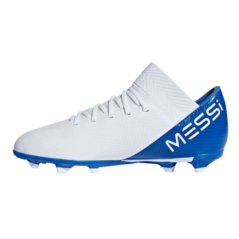 Adidas Nemeziz Messi 18.3 FxG Jr DB2364 futballcipő sokszínű fehér 1 Adidas Nemeziz Messi 18.3 FxG Jr DB2364 futballcipő sokszínű fehér 1