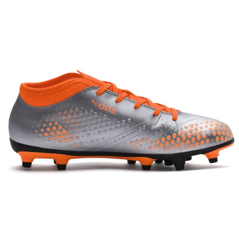 Puma One 4 Syn Fg Jr 104782 01 futballcipő sokszínű szürke 1