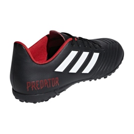 Adidas Predator Tango 18.4 Tf M DB2143 futballcipő fekete fekete 1