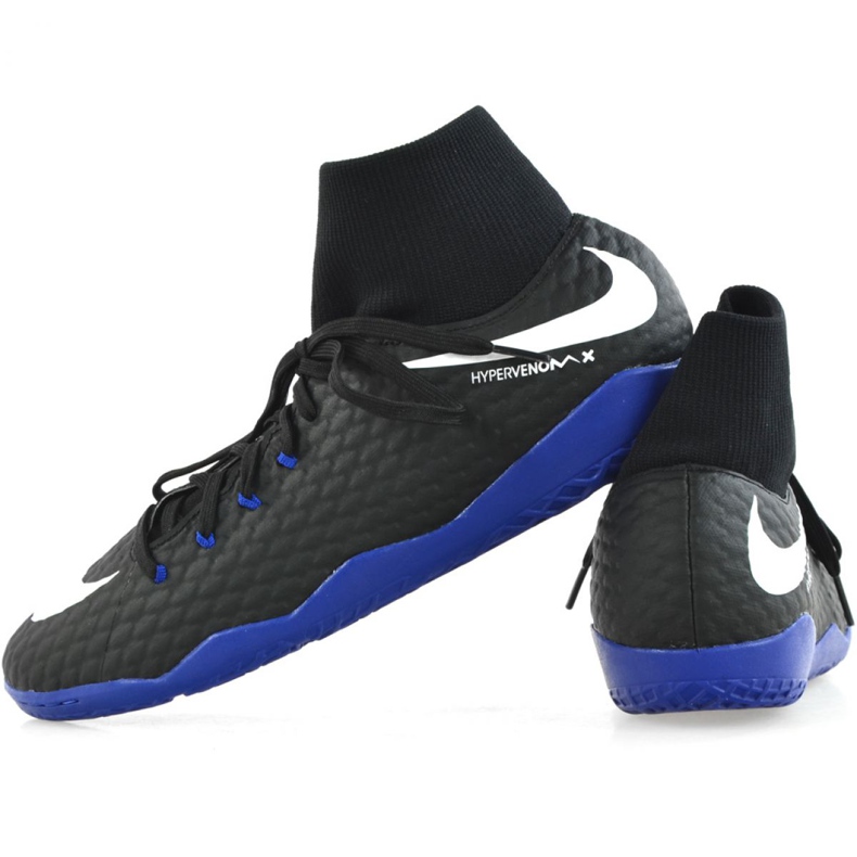 Belső cipő Nike Hypervenom X Phelon 3 Df Ic M 917768-002 fekete fekete 2