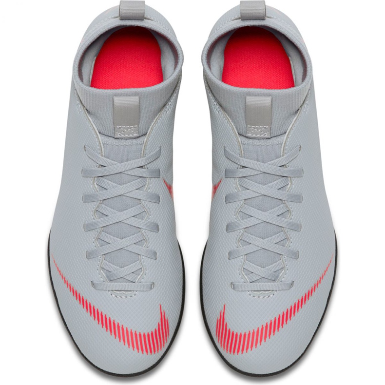 Nike Mercurial Superfly X 6 Club Tf Jr AH7345 060 futballcipő fehér 1