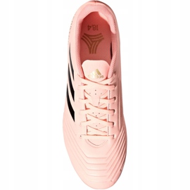 Adidas Predator Tango 18.4 Tf M DB2142 futballcipő sokszínű rózsaszín 2