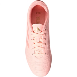 Adidas Predator 18.4 FxG Jr DB2322 futballcipő sokszínű rózsaszín 2