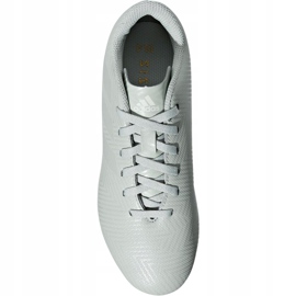 Az adidas Nemeziz 18.4 FxG Jr DB2356 futballcipő sokszínű fehér 1