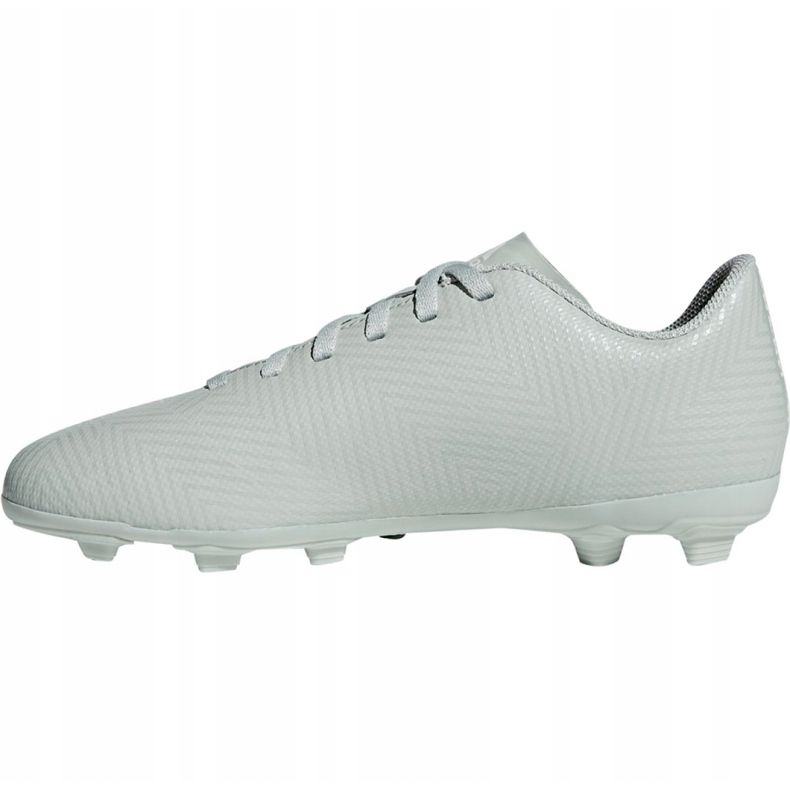 Az adidas Nemeziz 18.4 FxG Jr DB2356 futballcipő sokszínű fehér 2