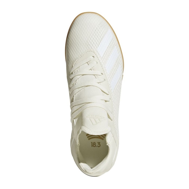 Adidas X Tango 18.3 Jr DB2427 futballcipőben fehér fehér 1
