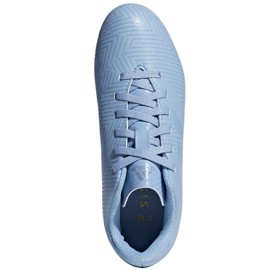 Adidas Nemeziz Messi 18.4 FxG Jr DB2368 futballcipő sokszínű kék 2 Adidas Nemeziz Messi 18.4 FxG Jr DB2368 futballcipő sokszínű kék 2