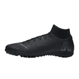 Nike Mercurial SuperflyX 6 Academy Tf M AH7370-001 futballcipő piros fekete 1
