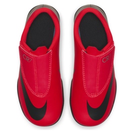 Belső cipő Nike Mercurial Vapor 12 Club Ps (V) CR7 Ic Jr AJ3107-600 piros piros 1