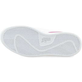 Puma Smash v2 Buck Jr 365182 06 fehér rózsaszín 2 Puma Smash v2 Buck Jr 365182 06 fehér rózsaszín 2