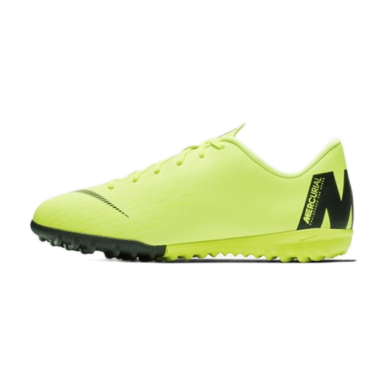 Nike Mercurial VaporX 12 Academy Gs Tf Jr AH7342-701 futballcipő sokszínű sárga 1