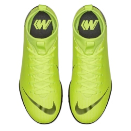 Nike Mercurial SuperflyX 6 Academy Gs Tf Jr AH7344-701 futballcipő sárga sárga 1