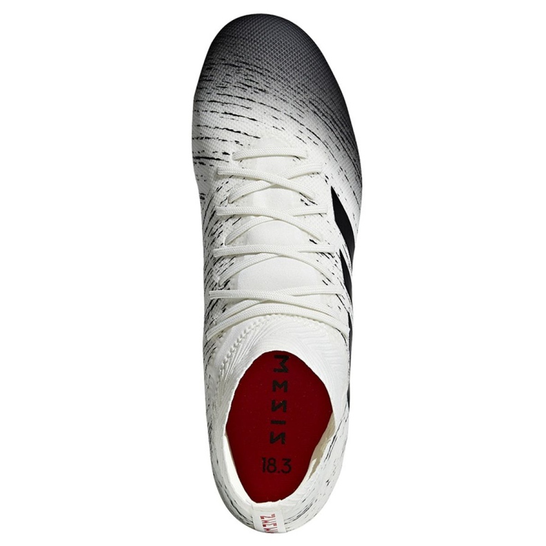 Adidas Nemeziz 18.3 Fg M BB9437 futballcipő fehér fehér 2