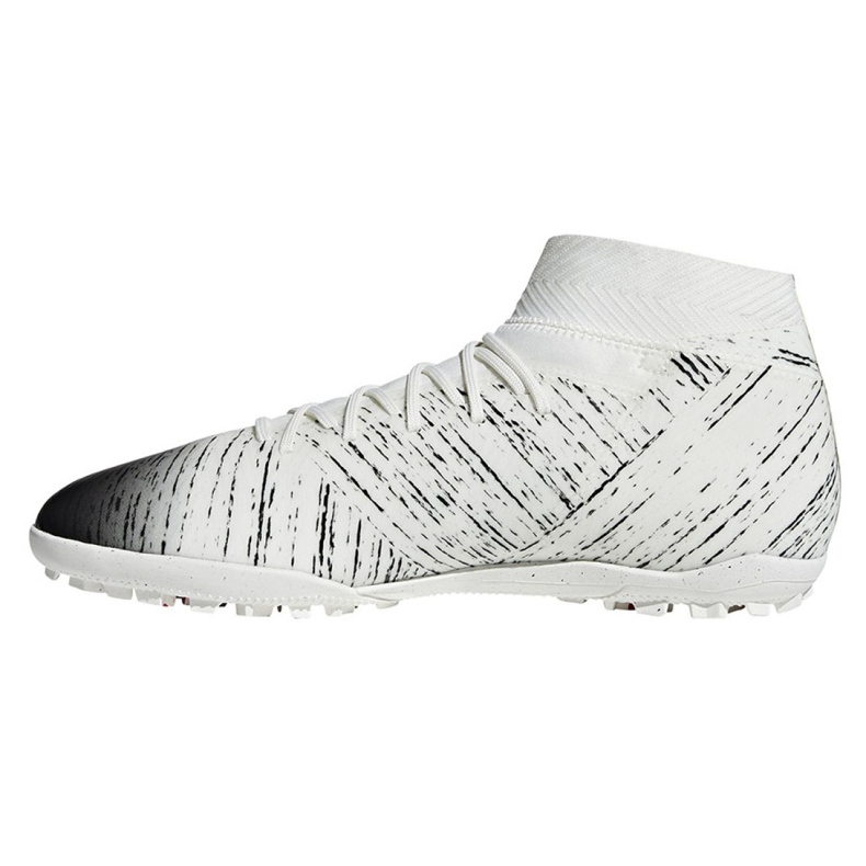 Adidas Nemeziz 18.3 Tf M D97986 futballcipő fehér fehér 1