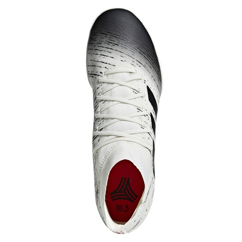 Adidas Nemeziz 18.3 Tf M D97986 futballcipő fehér fehér 2