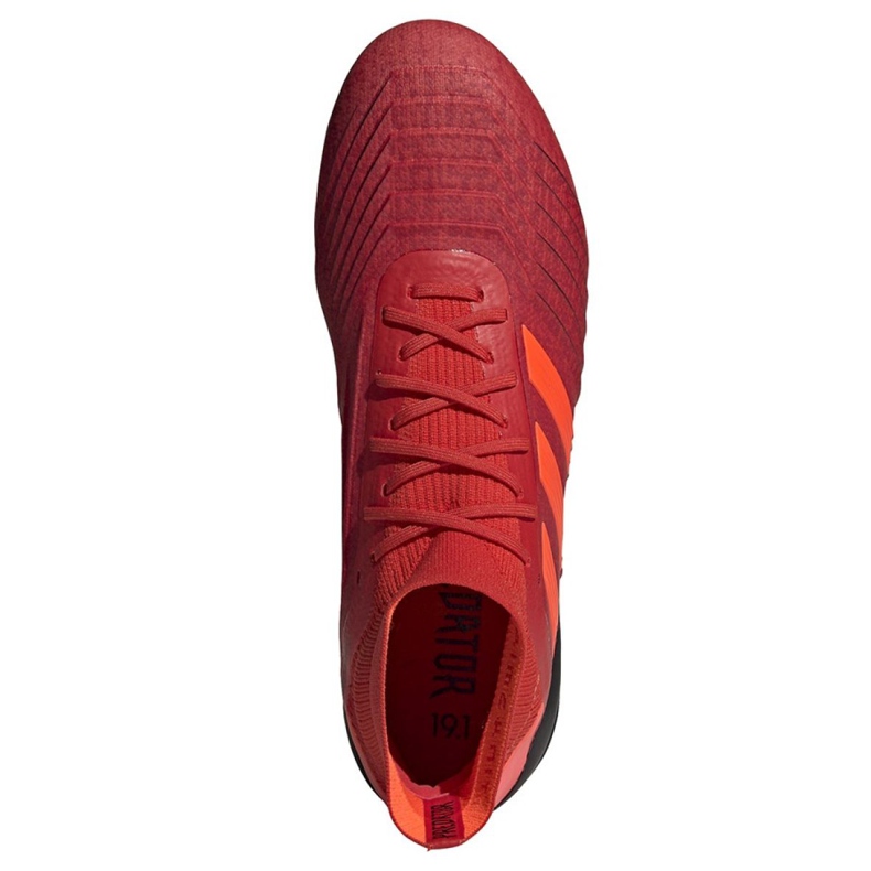 Adidas Predator 19.1 Sg M D98054 futballcipő piros piros 2