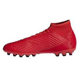 Adidas Predator 19.3 Ag M D97944 futballcipő piros piros 1