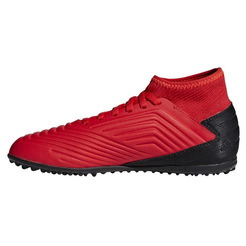 Adidas Predator 19.3 Tf Jr CM8547 futballcipő piros piros 1 Adidas Predator 19.3 Tf Jr CM8547 futballcipő piros piros 1