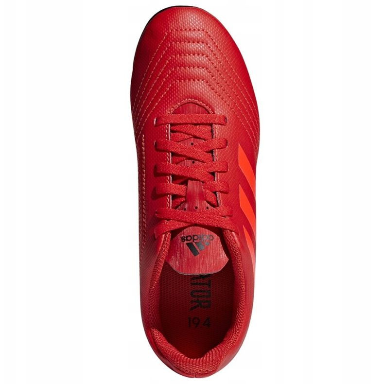 Adidas Predator 19.4 FxG Jr CM8541 futballcipő sokszínű piros 2 Adidas Predator 19.4 FxG Jr CM8541 futballcipő sokszínű piros 2
