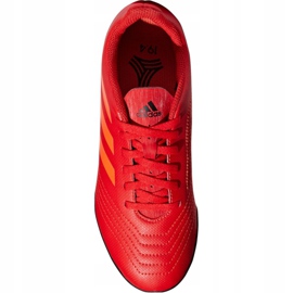 Adidas Predator 19.4 Tf Jr CM8557 futballcipő sokszínű piros 2 Adidas Predator 19.4 Tf Jr CM8557 futballcipő sokszínű piros 2