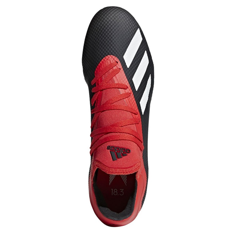 Adidas X 18.3 Fg M BB9366 futballcipő fekete fekete 2