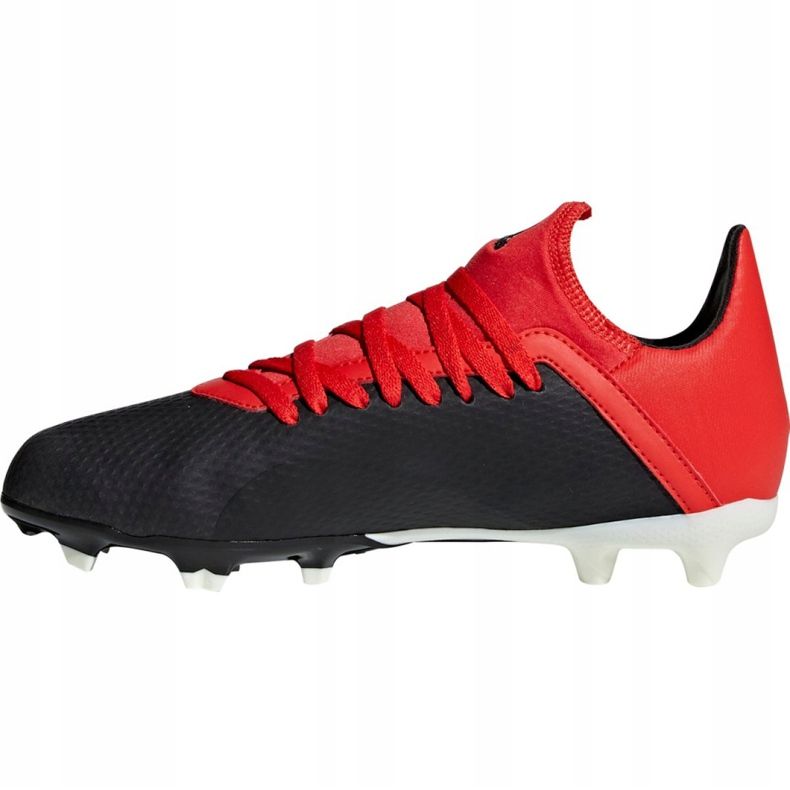 Adidas X 18.3 Fg Jr BB9370 futballcipő fekete fekete 2