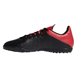 Adidas X 18.4 Tf M BB9412 futballcipő fekete fekete 1