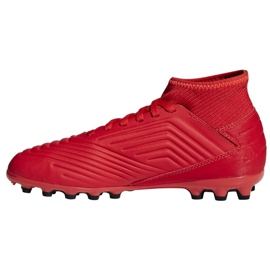 Adidas Predator 19.3 Jr D98005 futballcipő piros piros 1
