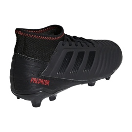 Adidas Predator 19.3 Jr D98003 futballcipő sokszínű fekete 2