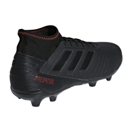 Adidas Predator 19.3 Fg M D97942 futballcipő sokszínű fekete 2