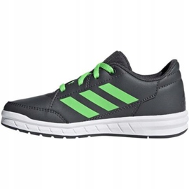 Adidas AltaSport Jr D96868 cipő szürke zöld 2