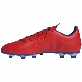 Adidas X 18.4 Fg M BB9376 futballcipő sokszínű piros 2
