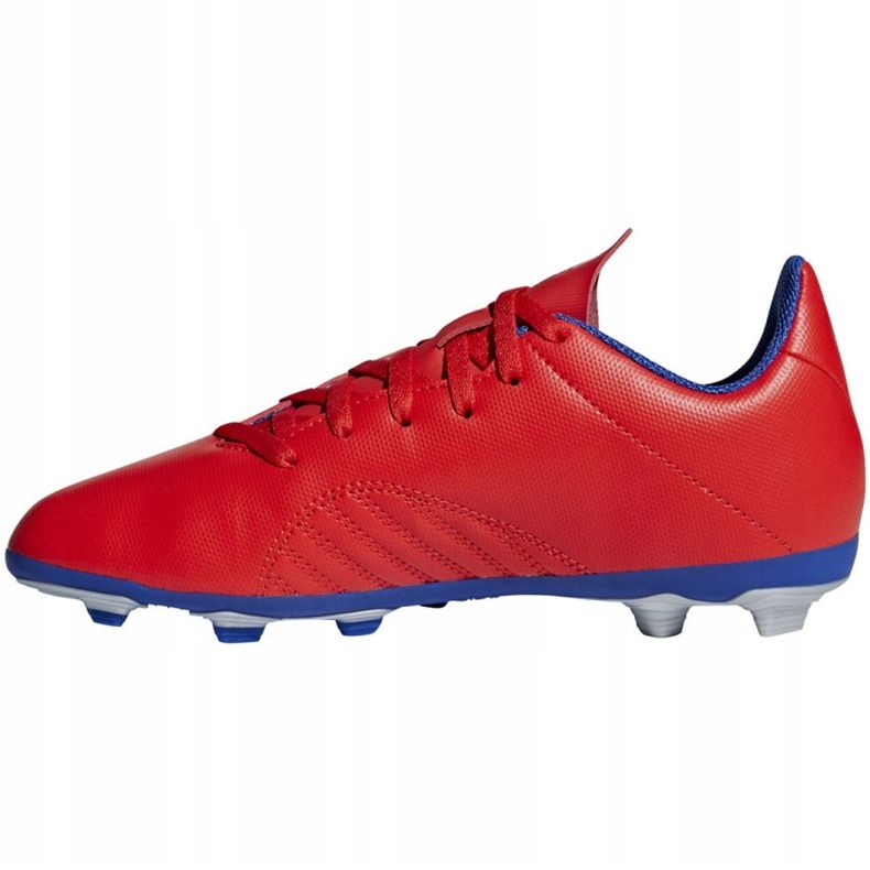 Adidas X 18.4 FxG Jr BB9379 futballcipő sokszínű narancs és vörös 2