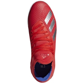 Belső cipő adidas X 18.3 In Jr BB9396 sokszínű piros 1