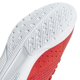 Belső cipő adidas X 18.3 In Jr BB9396 piros sokszínű 5